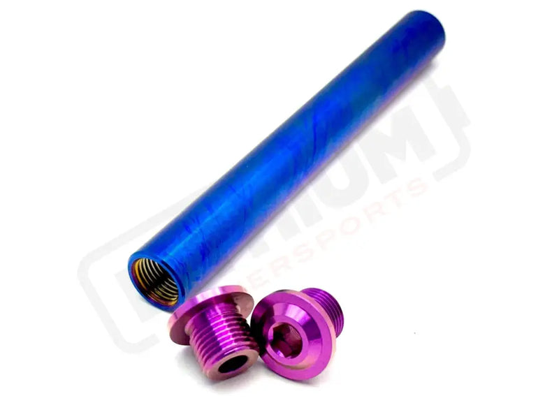 KKE Fork Custom Titanium Axle and Two Axle End-Bolts - Titanium Bolts
