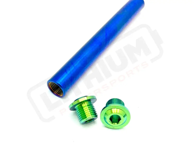 KKE Fork Custom Titanium Axle and Two Axle End-Bolts - Titanium Bolts