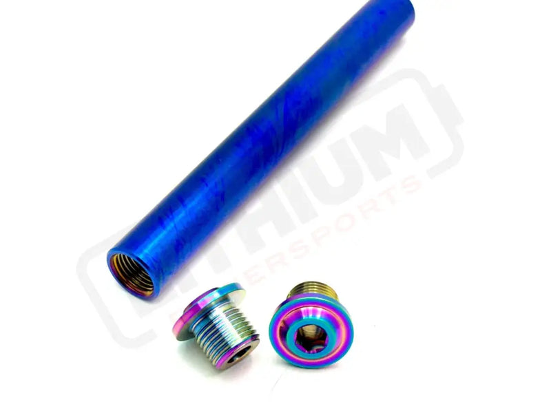 KKE Fork Custom Titanium Axle and Two Axle End-Bolts - Titanium Bolts