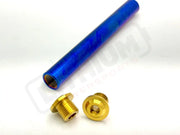 KKE Fork Custom Titanium Axle and Two Axle End-Bolts - Titanium Bolts