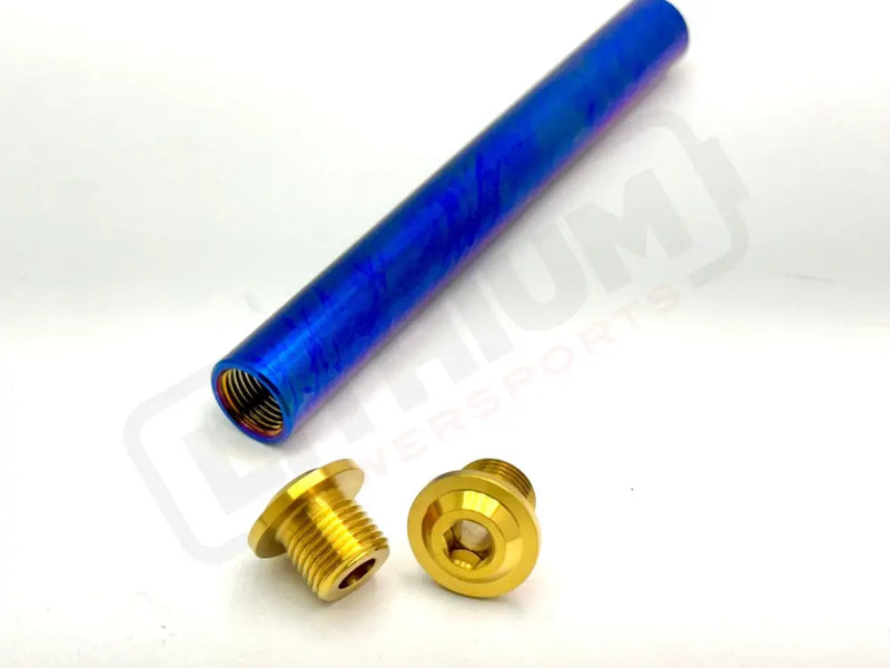 KKE Fork Custom Titanium Axle and Two Axle End-Bolts - Titanium Bolts