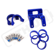 KKE Handlebar Risers Fit Surron Light Bee X Rawrr Mantis/Mantis X E-Ride Pro SS Talaria Sting MX3/MX4 (.) - Blue