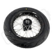 KKE Rawrr Mantis X 2024-2025 1.85*12’‘ & 2.15*12’‘ E-Bike Mini Wheels Kit with Tires Fit Black - Motorcycle Rims &