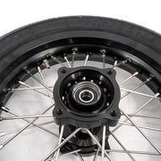 KKE Rawrr Mantis X 2024-2025 1.85*12’‘ & 2.15*12’‘ E-Bike Mini Wheels Kit with Tires Fit Black - Motorcycle Rims &