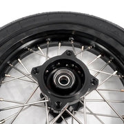 KKE Rawrr Mantis X 2024-2025 1.85*12’‘ & 2.15*12’‘ E-Bike Mini Wheels Kit with Tires Fit Black - Motorcycle Rims &