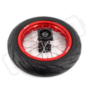 KKE Rawrr Mantis X 2024-2025 1.85*12’‘ & 2.15*12’‘ E-Bike Mini Wheels Kit with Tires Red Rims Motorcycle Rims & Wheels