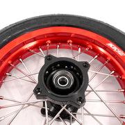 KKE Rawrr Mantis X 2024-2025 1.85*12’‘ & 2.15*12’‘ E-Bike Mini Wheels Kit with Tires Red Rims Motorcycle Rims & Wheels