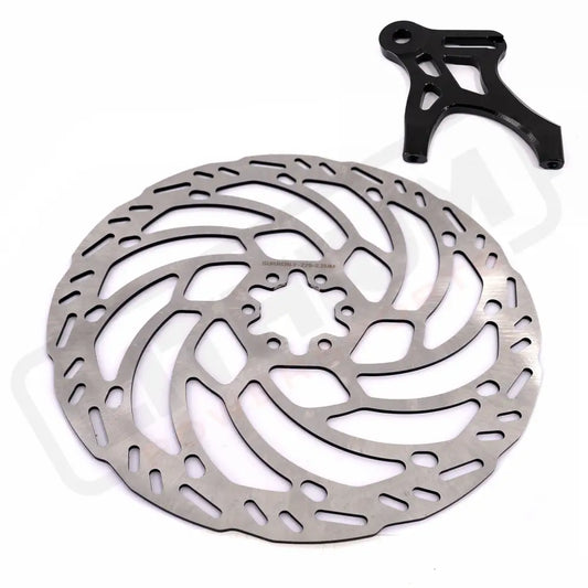 KKE Rear 220MM Disc with Adapter For SurRon Light Bee X, Segway X160/X260, E - Ride Pro SS (Collective) - Lithium Powersports