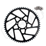 KKE Rear 54T Aluminum Sprocket For SurRon Light Bee - X, Rawrr Mantis, Mantis X, E - Ride Pro SS (Collective) - Lithium Powersports