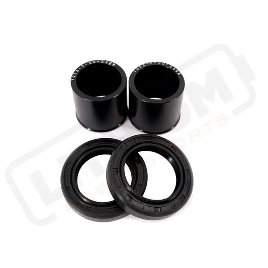 KKE Replacement Front Billet Bushing Spacers Kit Fit Surron Ultra Bee 2023 - 2024 Black - Lithium Powersports