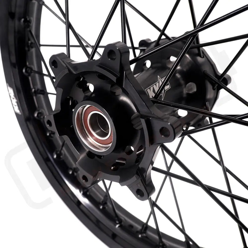KKE Stark Varg Enduro 1.6*21’’ & 2.15*18’’ CNC Hub Electric Dirtbike Alloy Wheels Rims All Black