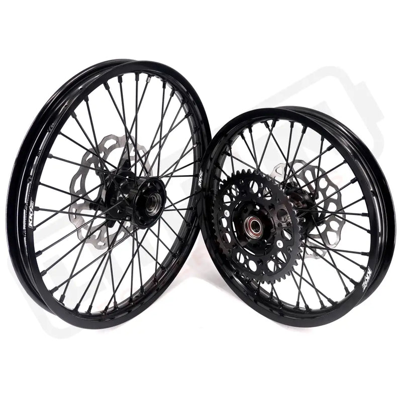 KKE Stark Varg Enduro 1.6*21’’ & 2.15*18’’ CNC Hub Electric Dirtbike Alloy Wheels Rims All Black