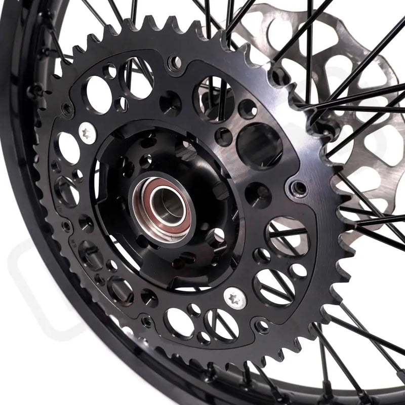 KKE Stark Varg Enduro 1.6*21’’ & 2.15*18’’ CNC Hub Electric Dirtbike Alloy Wheels Rims All Black