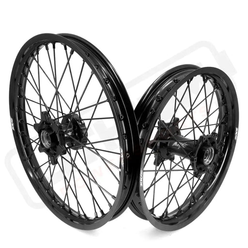 KKE Stark Varg Enduro 1.6*21’’ & 2.15*18’’ CNC Hub Electric Dirtbike Alloy Wheels Rims All Black