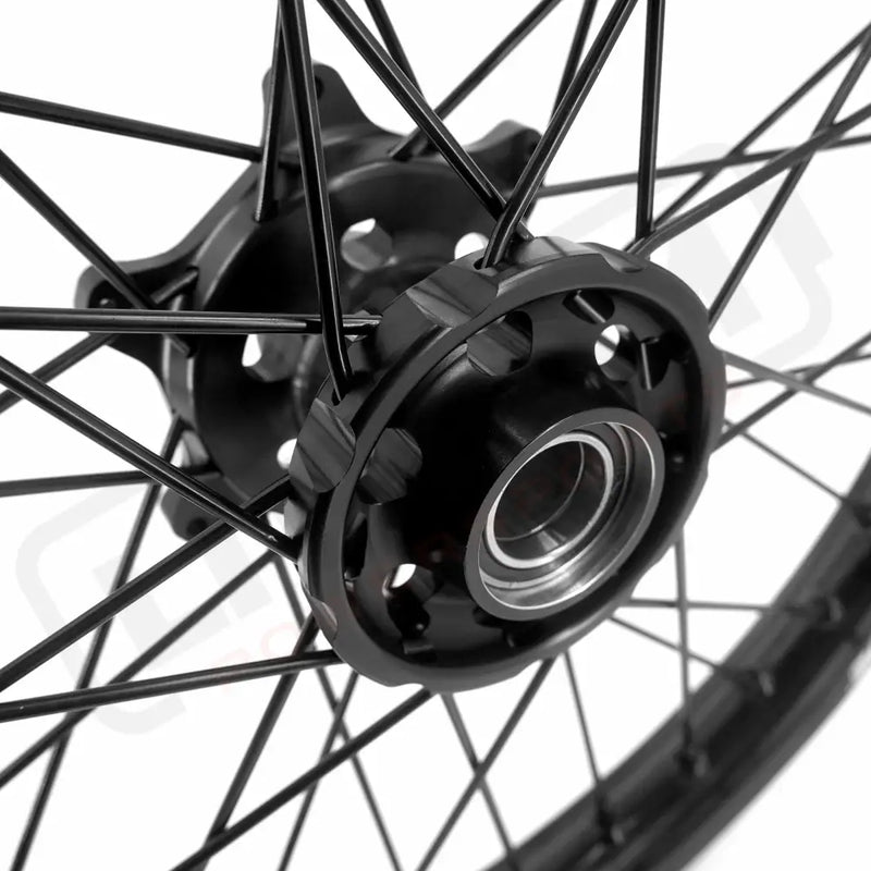 KKE Stark Varg Enduro 1.6*21’’ & 2.15*18’’ CNC Hub Electric Dirtbike Alloy Wheels Rims All Black