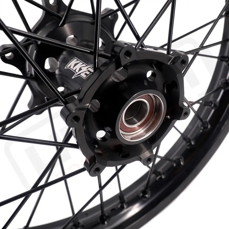 KKE Stark Varg Enduro 1.6*21’’ & 2.15*18’’ CNC Hub Electric Dirtbike Alloy Wheels Rims All Black