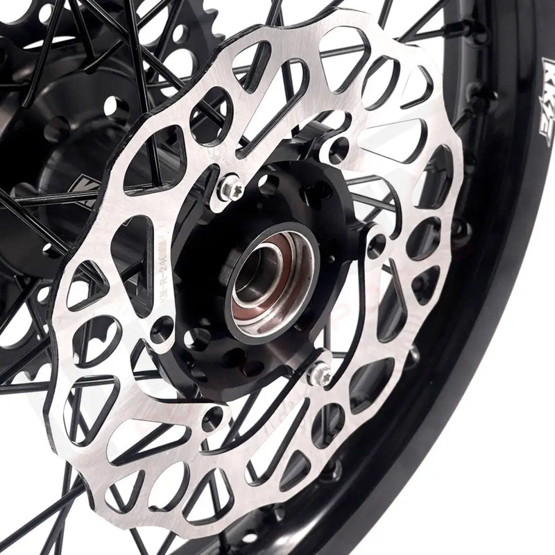 KKE Stark Varg Enduro 1.6*21’’ & 2.15*18’’ CNC Hub Electric Dirtbike Alloy Wheels Rims All Black