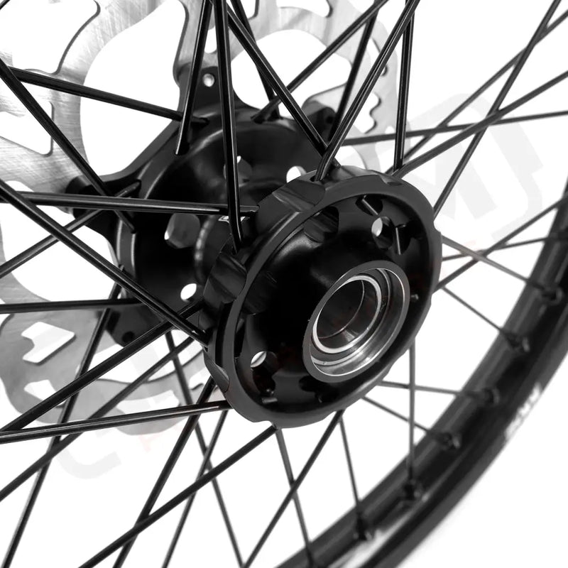 KKE Stark Varg Enduro 1.6*21’’ & 2.15*18’’ CNC Hub Electric Dirtbike Alloy Wheels Rims All Black