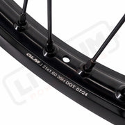 KKE Stark Varg Enduro 1.6*21’’ & 2.15*18’’ CNC Hub Electric Dirtbike Alloy Wheels Rims All Black