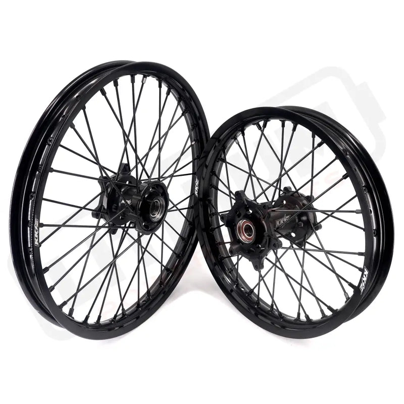 KKE Stark Varg Enduro 1.6*21’’ & 2.15*18’’ CNC Hub Electric Dirtbike Alloy Wheels Rims All Black