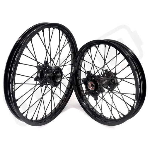 KKE Stark Varg Enduro 1.6*21’’ & 2.15*18’’ CNC Hub Electric Dirtbike Alloy Wheels Rims All Black