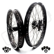 KKE Stark Varg Enduro 1.6*21’’ & 2.15*18’’ CNC Hub Electric Dirtbike Alloy Wheels Rims Black Hub