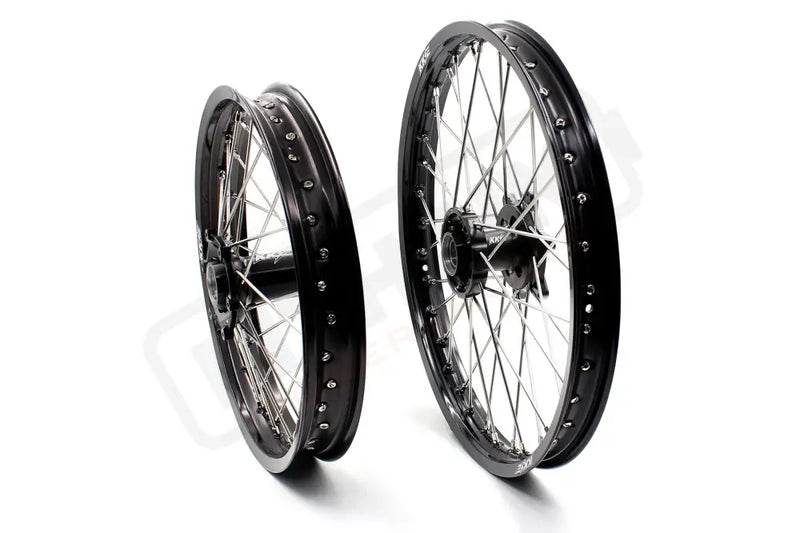 KKE Stark Varg Enduro 1.6*21’’ & 2.15*18’’ CNC Hub Electric Dirtbike Alloy Wheels Rims Black Hub