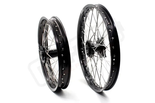 KKE Stark Varg Enduro 1.6*21’’ & 2.15*18’’ CNC Hub Electric Dirtbike Alloy Wheels Rims Black Hub