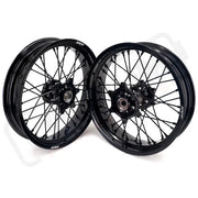 KKE Stark Varg MX & EX 3.5*17’’ & 4.25*17’’ Supermoto Wheels Rims Electric Dirt Bike All Black