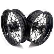 KKE Stark Varg MX & EX 3.5*17’’ & 4.25*17’’ Supermoto Wheels Rims Electric Dirt Bike All Black