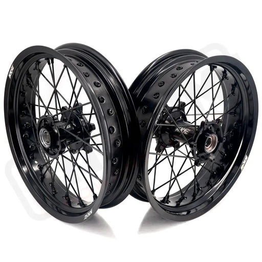 KKE Stark Varg MX & EX 3.5*17’’ & 4.25*17’’ Supermoto Wheels Rims Electric Dirt Bike All Black
