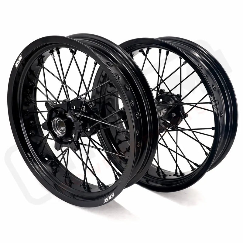 KKE Stark Varg MX & EX 3.5*17’’ & 4.25*17’’ Supermoto Wheels Rims Electric Dirt Bike All Black