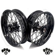 KKE Stark Varg MX & EX 3.5*17’’ & 4.25*17’’ Supermoto Wheels Rims Electric Dirt Bike All Black