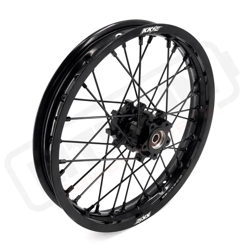 KKE Surron Light Bee X 2019-2025 1.6*19’’ & 1.85*16’’ New Style E-bike Wheels Rim Black - Motorcycle Rims & Wheels