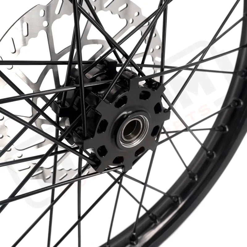 KKE Surron Light Bee X 2019-2025 1.6*19’’ & 1.85*16’’ New Style E-bike Wheels Rim Black - Motorcycle Rims & Wheels