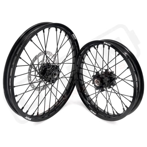 KKE Surron Light Bee X 2019-2025 1.6*19’’ & 1.85*16’’ New Style E-bike Wheels Rim Black - Motorcycle Rims & Wheels
