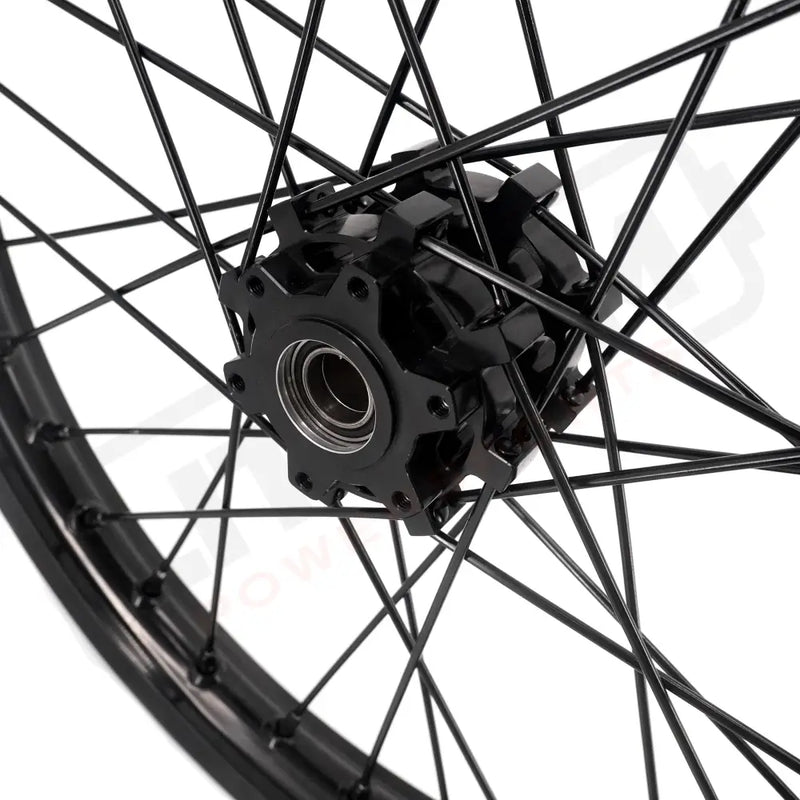 KKE Surron Light Bee X 2019-2025 1.6*19’’ & 1.85*16’’ New Style E-bike Wheels Rim Black - Motorcycle Rims & Wheels