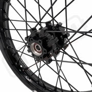 KKE Surron Light Bee X 2019-2025 1.6*19’’ & 1.85*16’’ New Style E-bike Wheels Rim Black - Motorcycle Rims & Wheels