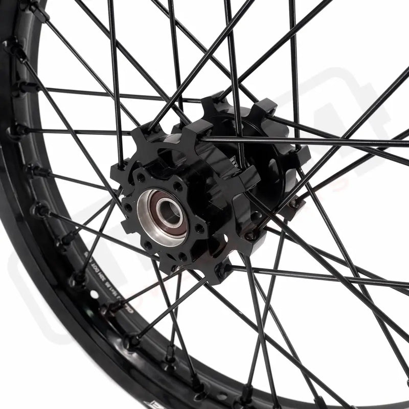 KKE Surron Light Bee X 2019-2025 1.6*19’’ & 1.85*16’’ New Style E-bike Wheels Rim Black - Motorcycle Rims & Wheels