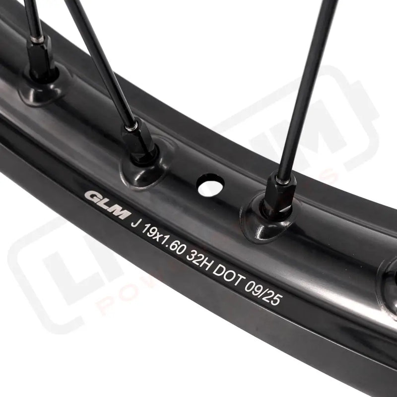 KKE Surron Light Bee X 2019-2025 1.6*19’’ & 1.85*16’’ New Style E-bike Wheels Rim Black - Motorcycle Rims & Wheels