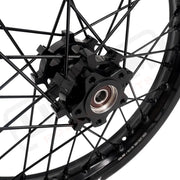 KKE Surron Light Bee X 2019-2025 1.6*19’’ & 1.85*16’’ New Style E-bike Wheels Rim Black - Motorcycle Rims & Wheels
