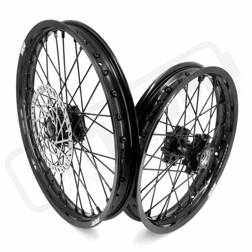 KKE Surron Light Bee X 2019-2025 1.6*19’’ & 1.85*16’’ New Style E-bike Wheels Rim Black - Motorcycle Rims & Wheels