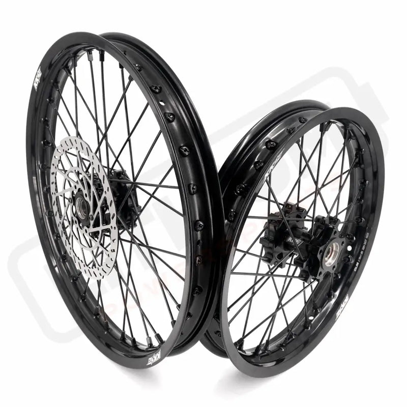 KKE Surron Light Bee X 2019-2025 1.6*19’’ & 1.85*16’’ New Style E-bike Wheels Rim Black - Motorcycle Rims & Wheels