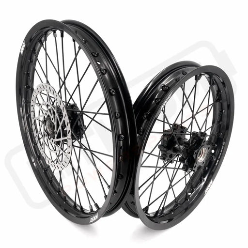 KKE Surron Light Bee X 2019-2025 1.6*19’’ & 1.85*16’’ New Style E-bike Wheels Rim Black - Motorcycle Rims & Wheels