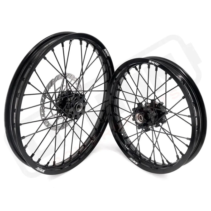 KKE Surron Light Bee X 2019-2025 1.6*19’’ & 1.85*16’’ New Style E-bike Wheels Rim Black - Motorcycle Rims & Wheels