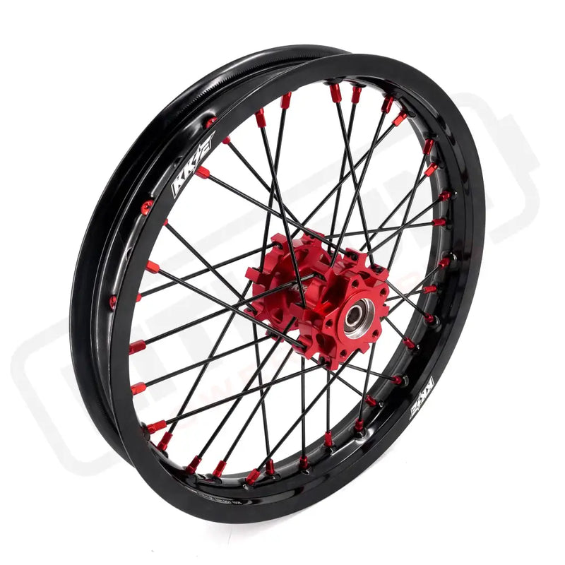 KKE Surron Light Bee X 2019-2025 1.6*19’’ & 1.85*16’’ Wheels Rim Red Nipples - Motorcycle Rims & Wheels