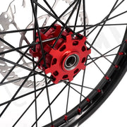 KKE Surron Light Bee X 2019-2025 1.6*19’’ & 1.85*16’’ Wheels Rim Red Nipples - Motorcycle Rims & Wheels