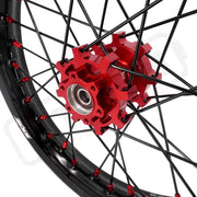 KKE Surron Light Bee X 2019-2025 1.6*19’’ & 1.85*16’’ Wheels Rim Red Nipples - Motorcycle Rims & Wheels