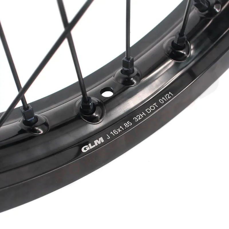KKE Surron Light Bee X 2019-2025 1.85*16’’ Electric Dirtbike Rear Wheels Rim Blacked Out