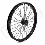 KKE Surron Light Bee X E-Ride Pro SS 1.6*21’’ & 1.85*18’’ E-bike Wheels - Black Hub, Black Rim, Black Nipple, Black